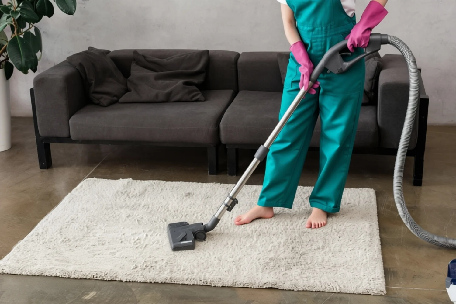 deep cleaning carpet