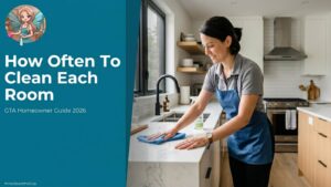 how often to clean each room
