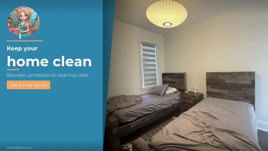 keep home clean between professional cleanings - Mrs. CleanMol