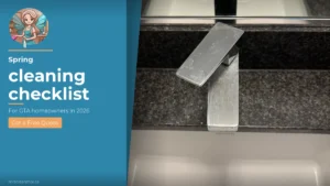 spring cleaning checklist GTA - Mrs. CleanMol