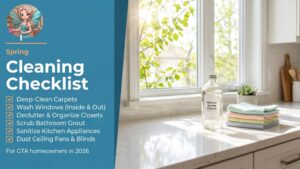 spring cleaning checklist for homeowners