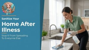 cleaning after illness tips