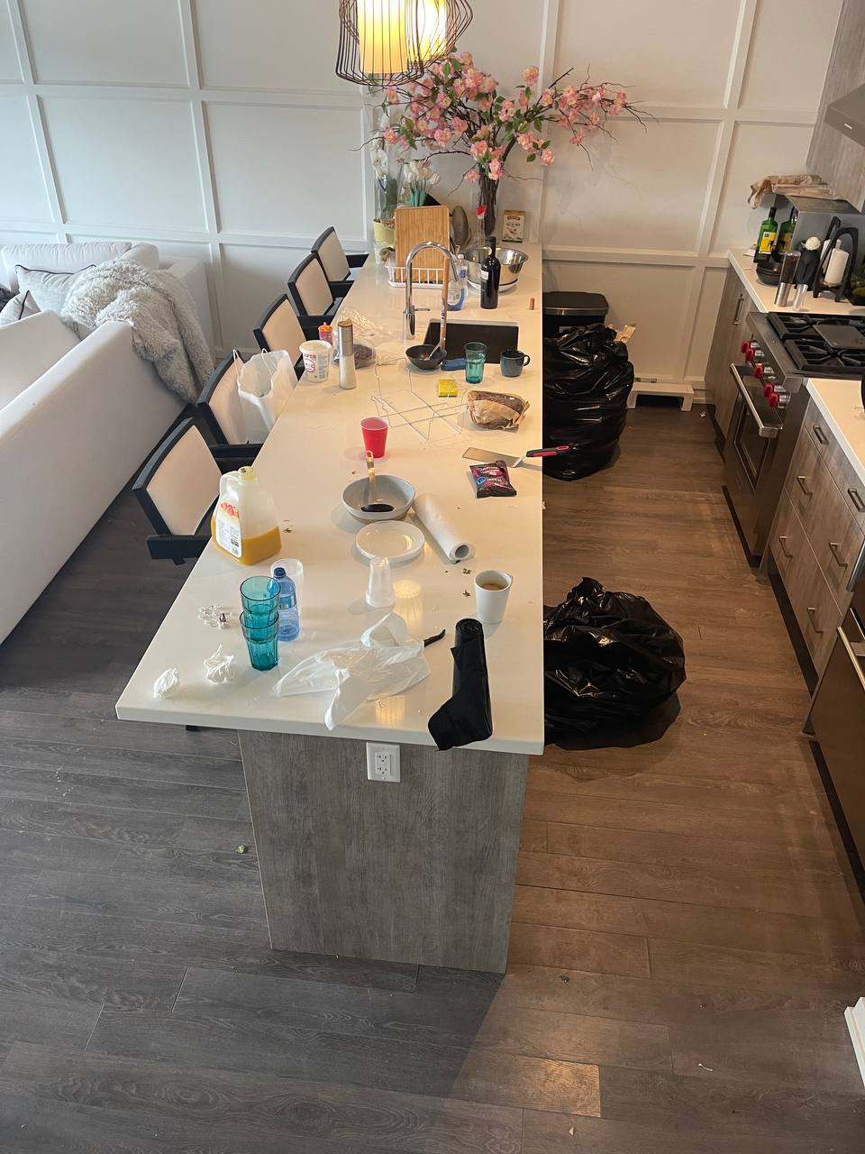 kitchen cleaning service before