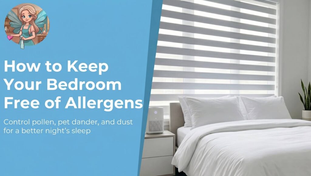remove allergens from bedroom