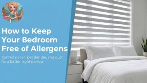 remove allergens from bedroom