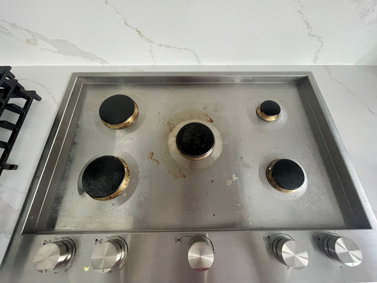 Cooktop Cleaning Service before
