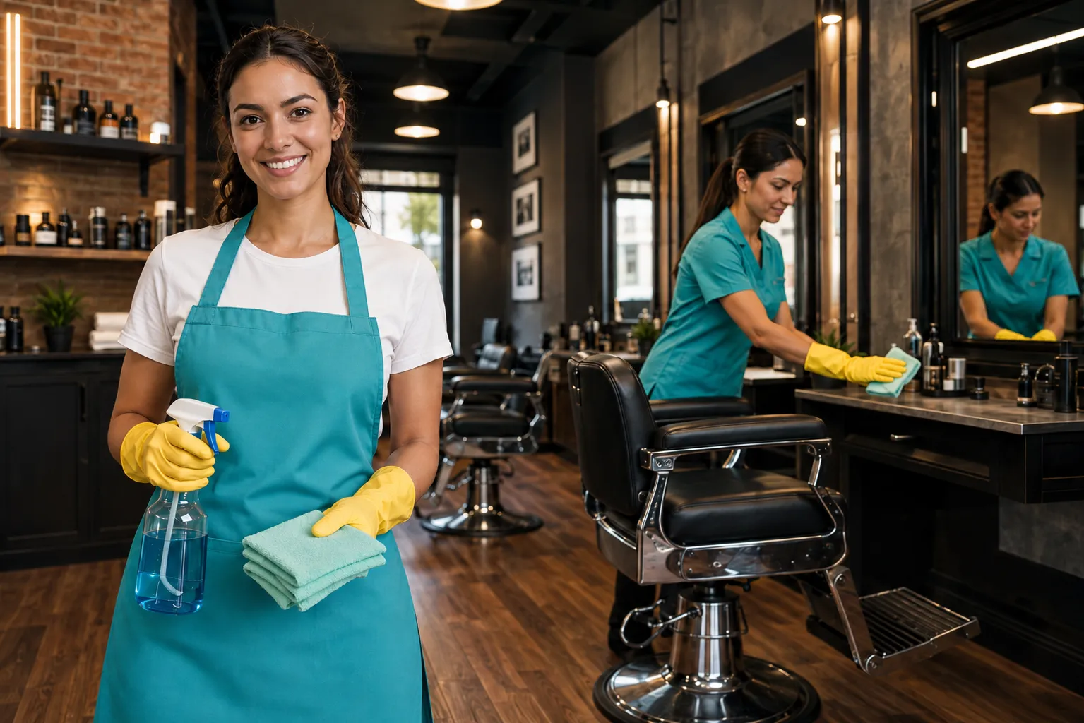barber shop cleaners near me