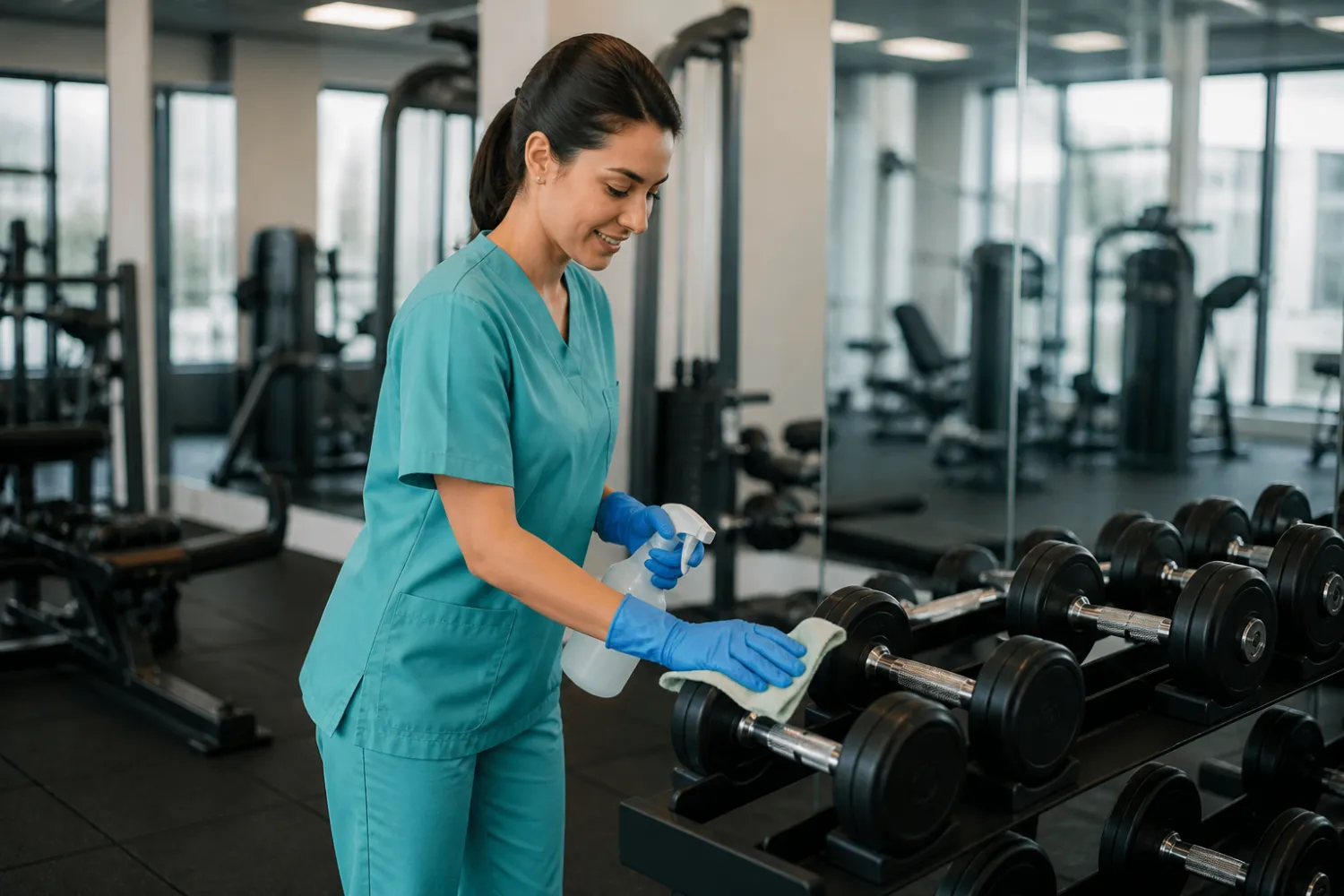 gym cleaners near me