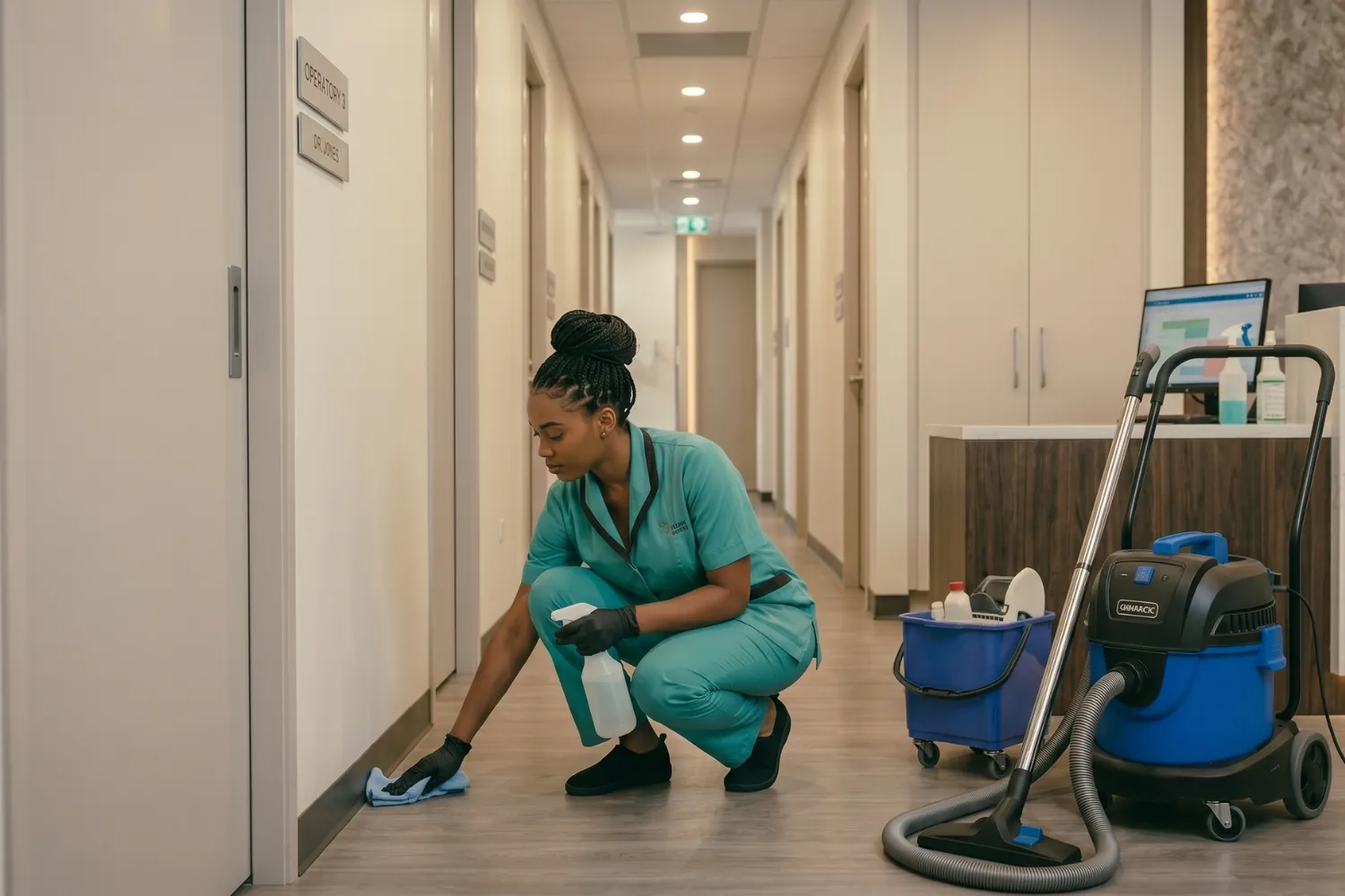 professional dental office cleaning