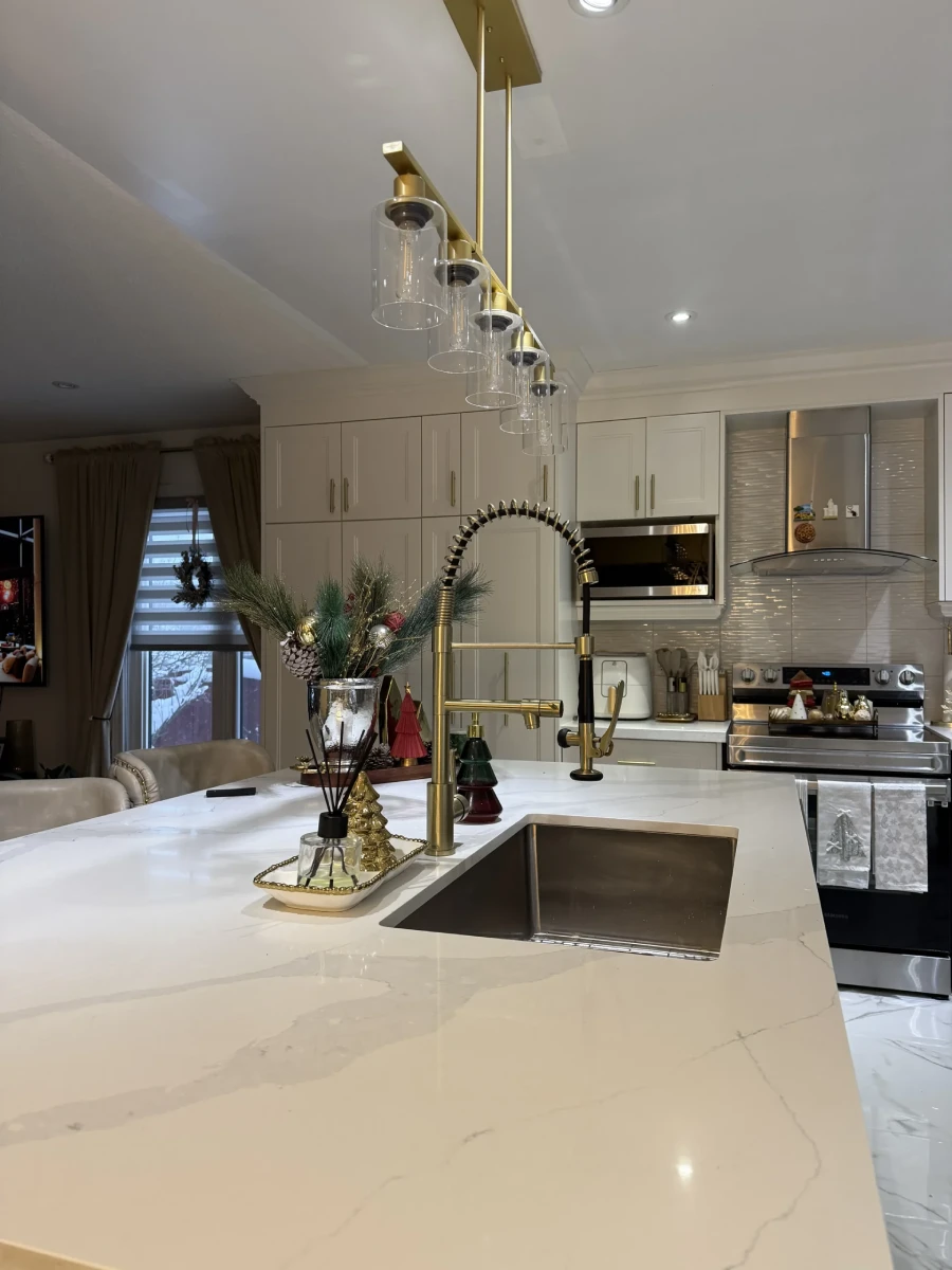 kitchen worktop cleaning after
