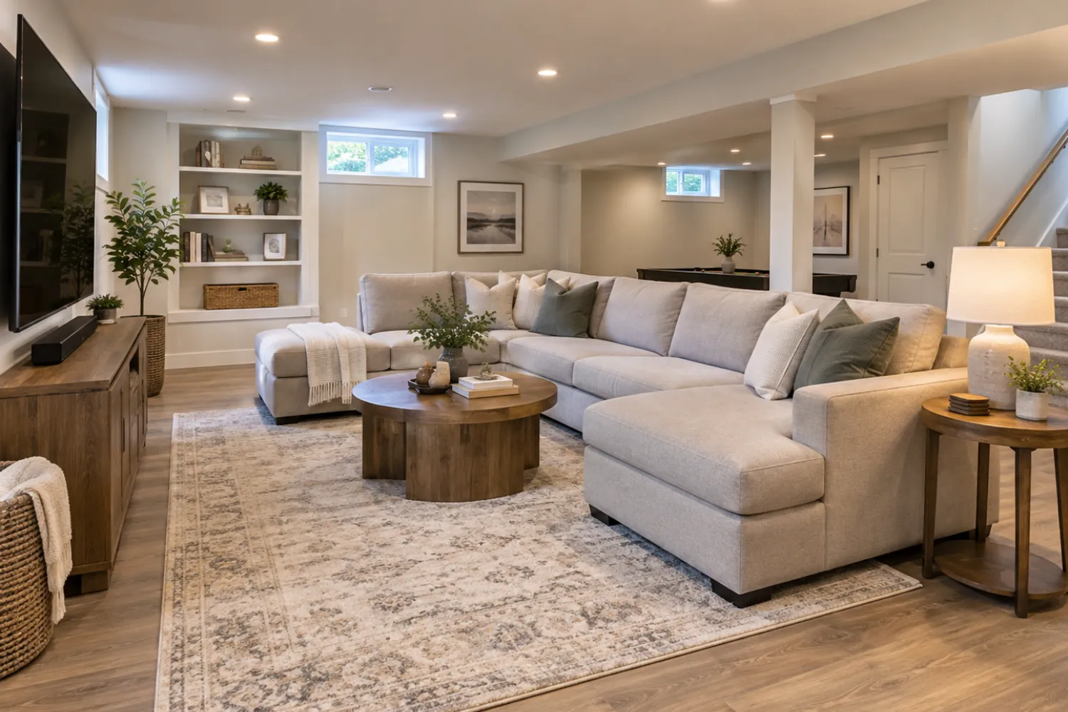 basement cleaning service after