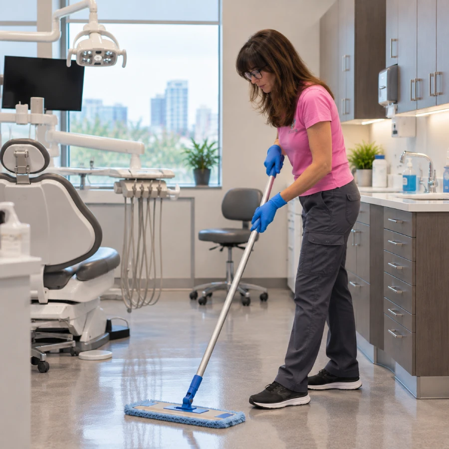 dental clinic cleaning services