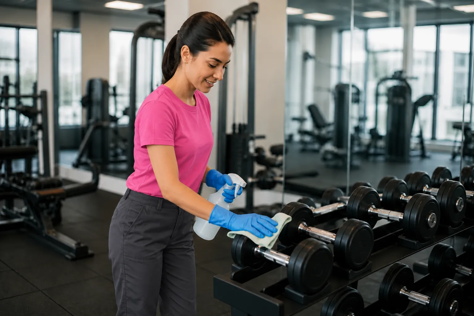 gym cleaners near me