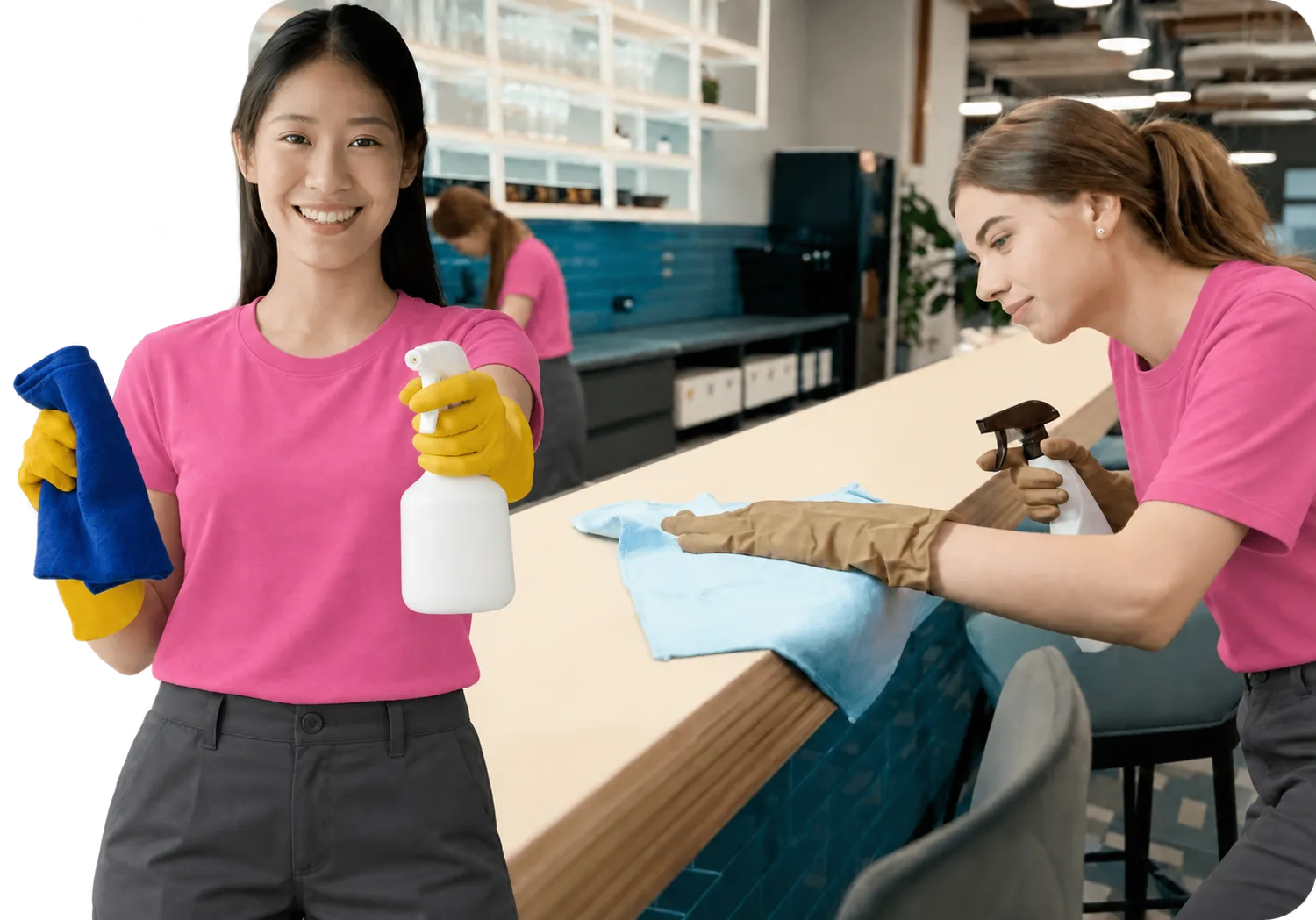 weekly professional office cleaning